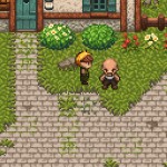 Das erste Dorf in wundervoller Pixelgrafik